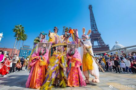 深圳世界之窗春节黄金周接待游客超22万