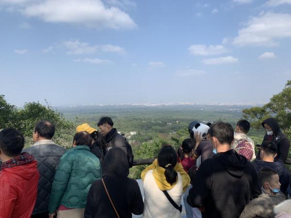 在海口上山下海 运动健身过大年
