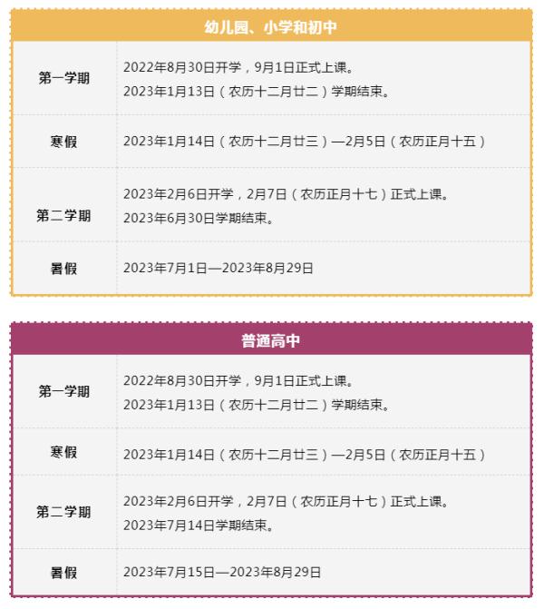 关注！福建多地明确中小学、幼儿园开学时间