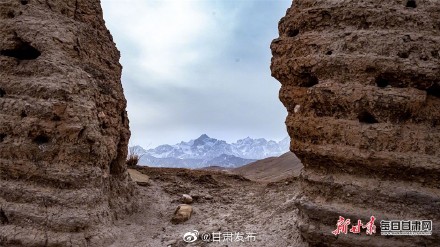 乌鞘岭古长城冬日掠影