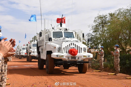 上新！中国蓝盔首次列装新型防地雷反伏击车