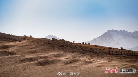 乌鞘岭古长城冬日掠影