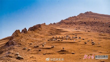 乌鞘岭古长城冬日掠影