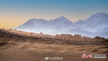 乌鞘岭古长城冬日掠影