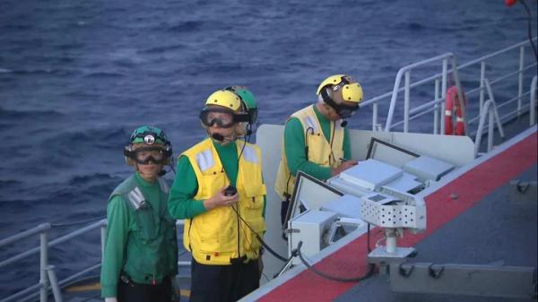 不愧是山东舰，给官兵们送喜报都这么隆重