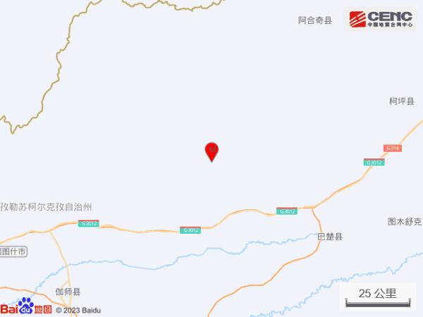 新疆克孜勒苏州阿图什市发生3.0级地震 新疆克孜勒苏州阿图什市发生3.0级地震