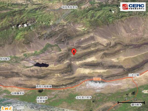 新疆克孜勒苏州阿图什市发生3.0级地震 新疆克孜勒苏州阿图什市发生3.0级地震