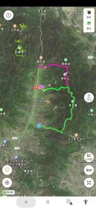 两驴友夜困野山 警民搜救8小时