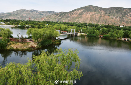 西宁湟水国家湿地公园美景 西宁湟水国家湿地公园美景
