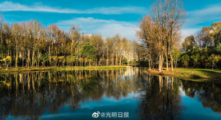 西宁湟水国家湿地公园美景 西宁湟水国家湿地公园美景