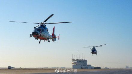 北部战区海军航空兵某团开展实战化飞行训练