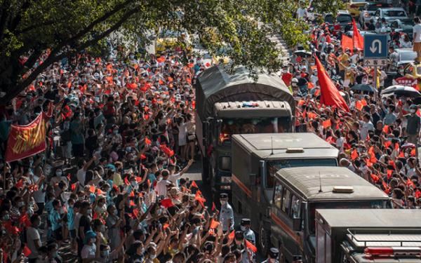 支援重庆山火救援的他们，收到特殊“礼物”！