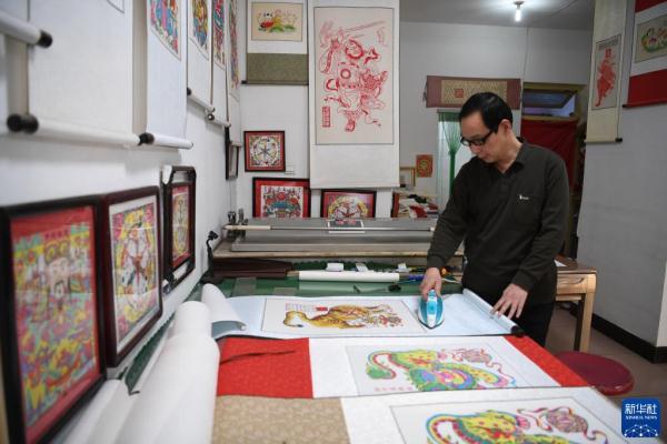 河北武强：年画艺术在传承中创新