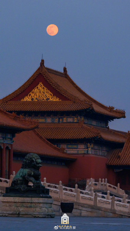 收藏美图！故宫兔年元宵月