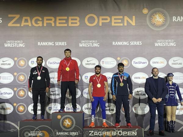 世界摔联国际积分赛萨格勒布公开赛 | 中国队再添1金1银1铜 世界摔联国际积分赛萨格勒布公开赛 | 中国队再添1金1银1铜