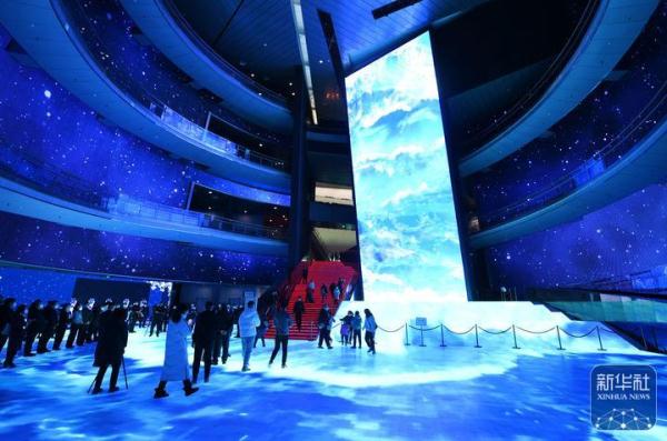 中国电影博物馆展示北京冬奥会开幕式大屏幕 中国电影博物馆展示北京冬奥会开幕式大屏幕