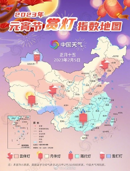 2023元宵赏灯地图出炉