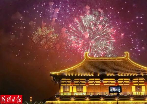 燃放30分钟！连“双层瀑布”都有！河南一地今晚这样看烟花