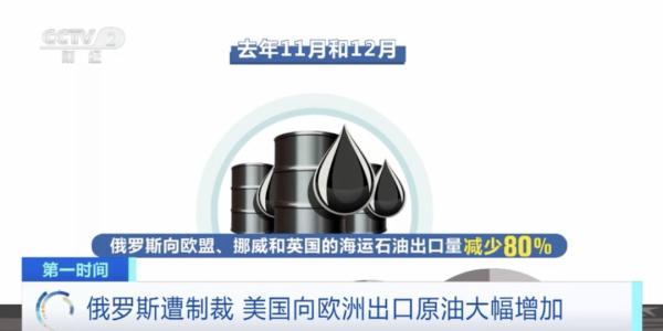俄罗斯遭制裁，美国借机大量出售高价原油