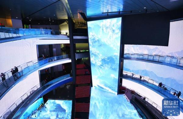 中国电影博物馆展示北京冬奥会开幕式大屏幕 中国电影博物馆展示北京冬奥会开幕式大屏幕