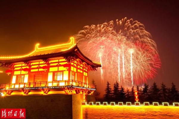 燃放30分钟！连“双层瀑布”都有！河南一地今晚这样看烟花