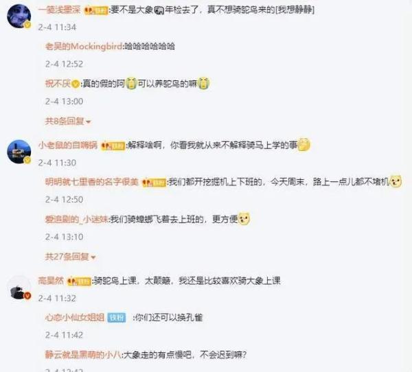 又炸锅了！云南小女孩骑鸵鸟出门，网友：大象限号了