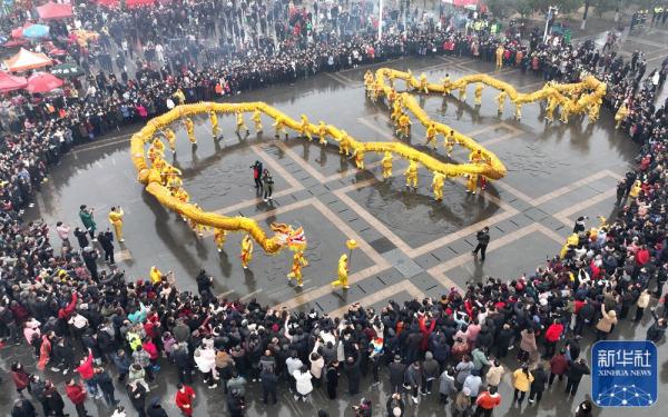 安徽全椒：正月十六“走太平”