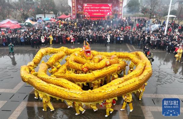 安徽全椒：正月十六“走太平”