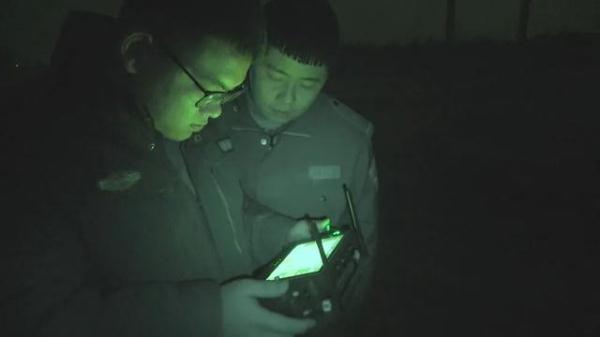 无人机夜寻羊群,37只羊安然无恙 无人机夜寻羊群,37只羊安然无恙