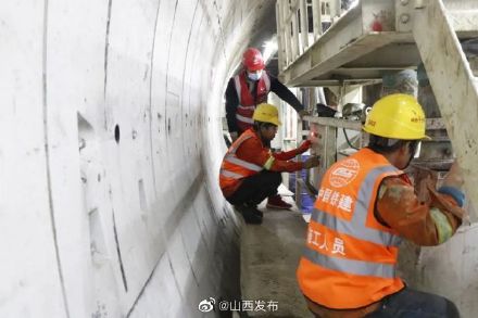 太原地铁1号线各项工程有序进行