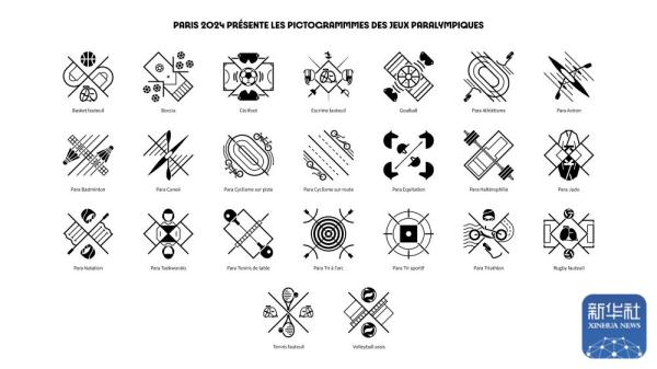 巴黎奥运会项目图标公布 巴黎奥运会项目图标公布