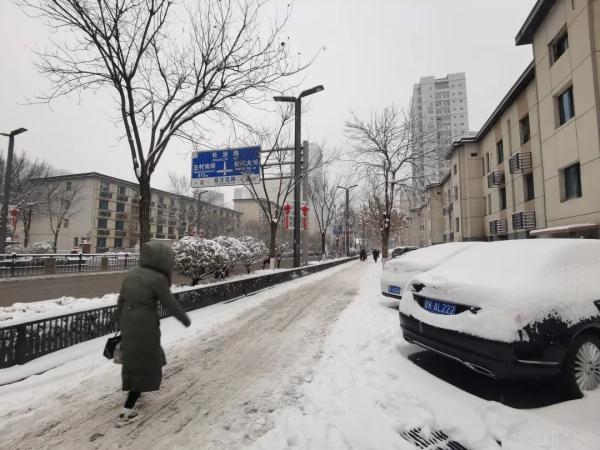 白雪不嫌春色晚，山西下雪啦！