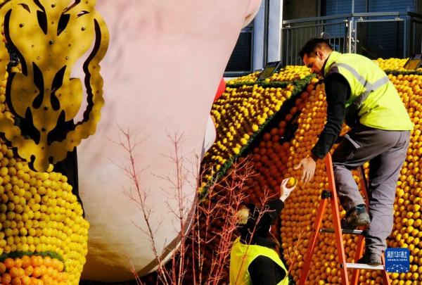 法国将举行第89届芒通柠檬节