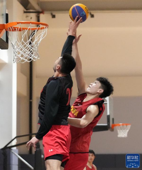 三人篮球丨国家男队集训队公开训练课在沪举行