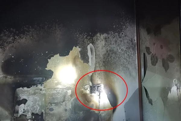 一个坏习惯，大火烧毁整个房间！