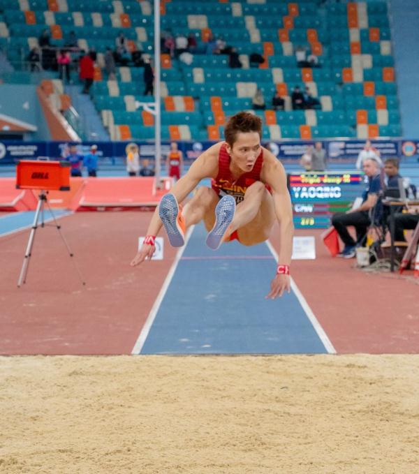 亚洲室内田径锦标赛 | 方耀庆夺得男子三级跳远冠军 亚洲室内田径锦标赛 | 方耀庆夺得男子三级跳远冠军