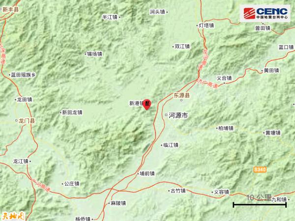 突发！河源发生4.3级地震，广深莞惠等多地有震感
