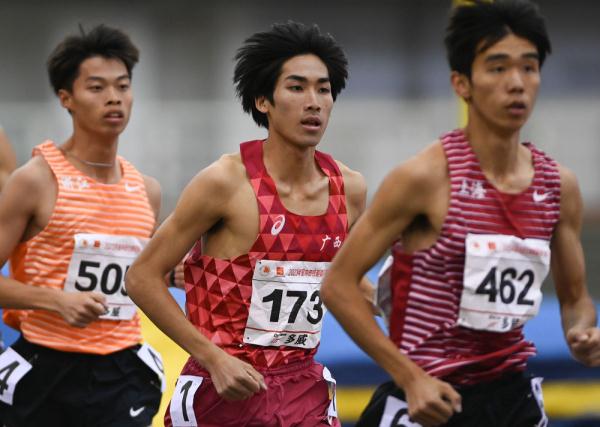田径——2023年室内田径邀请赛（第1站）：谢冬生男子1500米夺冠