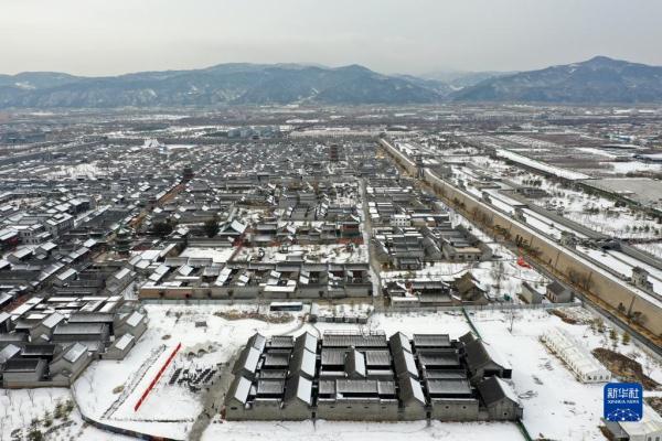雪落“凤凰城” 雪落“凤凰城”