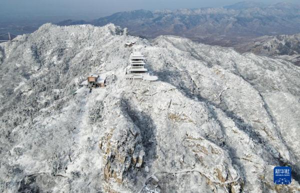 蒙山雪霁美如画