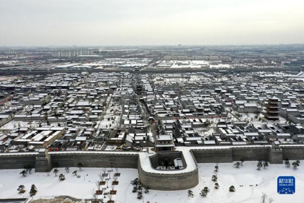 雪落“凤凰城” 雪落“凤凰城”