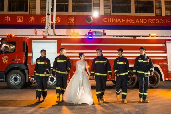 请签收！来自消防员妻子的“高甜告白”
