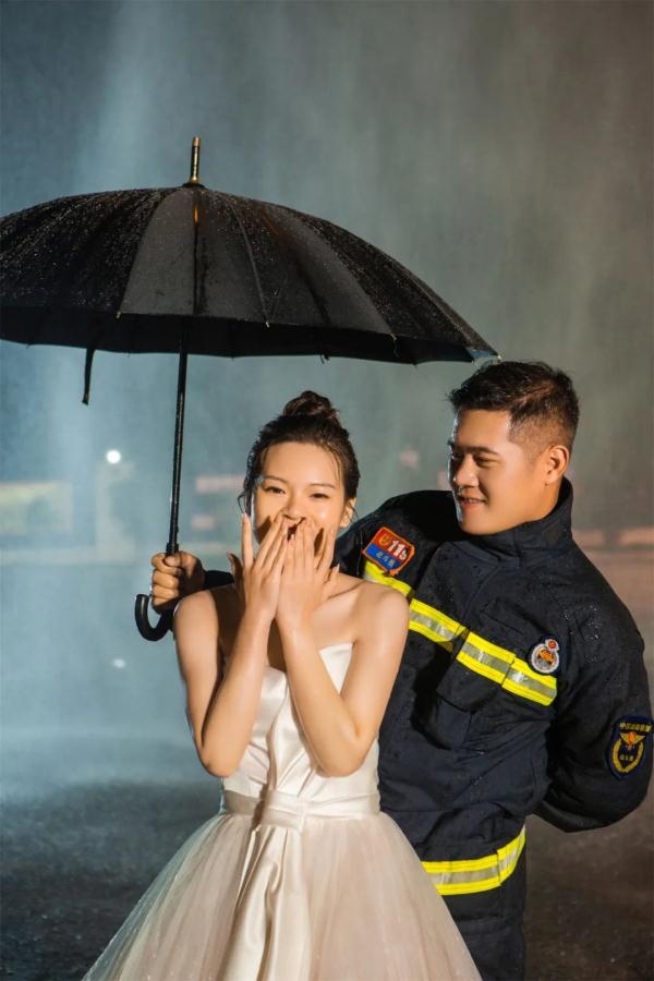 请签收！来自消防员妻子的“高甜告白”