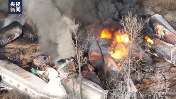 美国俄亥俄州“毒云漫天”!最新消息 美国俄亥俄州“毒云漫天”!最新消息