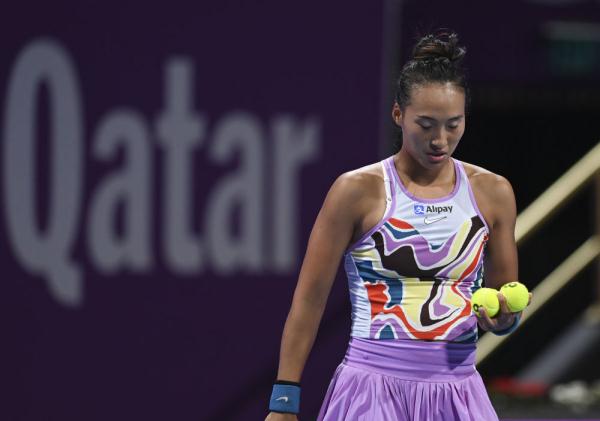 网球丨卡塔尔公开赛:郑钦文不敌萨卡里 网球丨卡塔尔公开赛:郑钦文不敌萨卡里