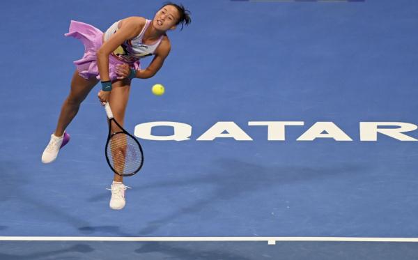 网球丨卡塔尔公开赛:郑钦文不敌萨卡里 网球丨卡塔尔公开赛:郑钦文不敌萨卡里