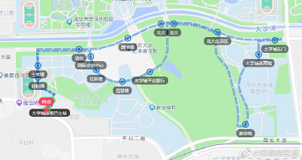 仅1元!深圳大学城接驳巴士开通 仅1元!深圳大学城接驳巴士开通