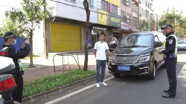 琼CG×83当街被拦！接下来一幕，交警惊出一身冷汗……