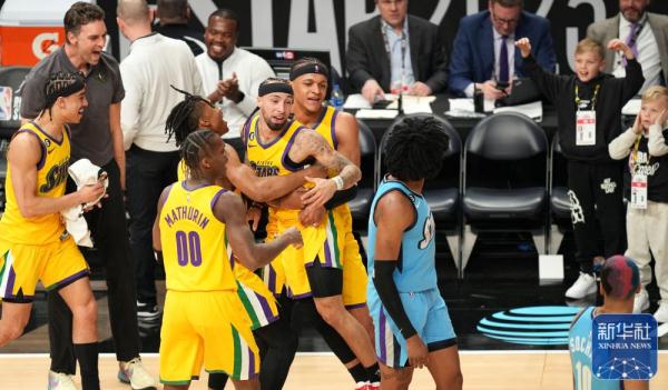 NBA全明星｜新秀赛：加索尔队夺冠