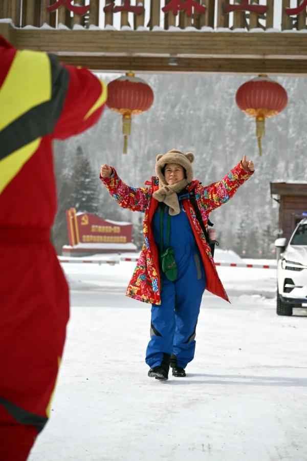 热度不减！雪乡景区依然沸腾